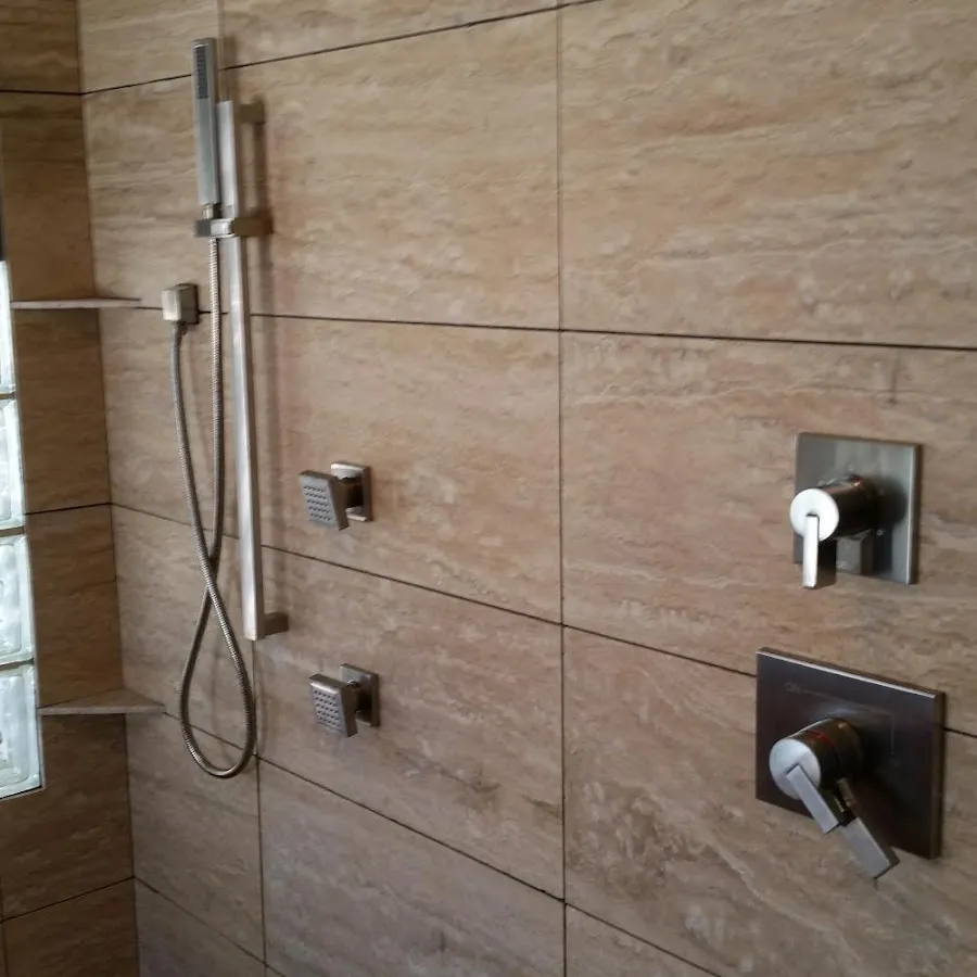 Shower fixture installation for Gas Line Repair in Tupelo